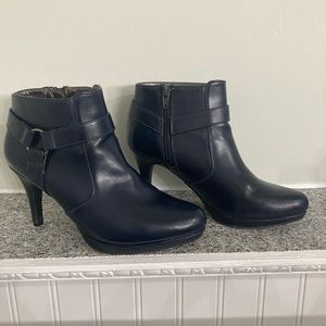 Navy Booties by Lifestride